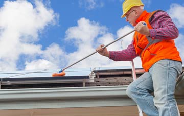 Iken soft wash roof cleaning